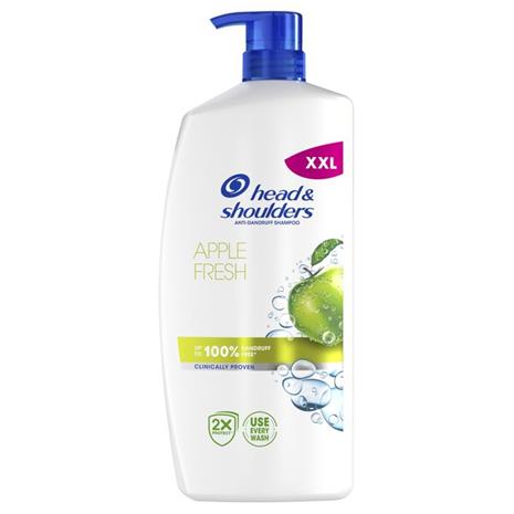 Head & Shoulders Apple Fresh Shampoo, 800 ml