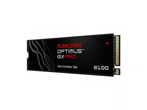 SanDisk Optimus GX PRO 8100 SSD 1 TB M.2 PCIe 5.0 NVMe 14 900 MB/s