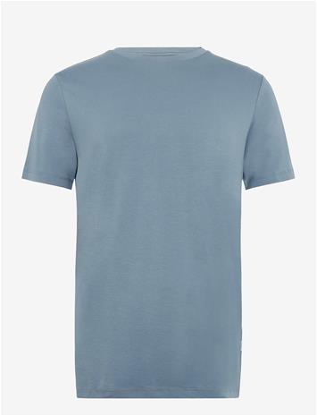 LINDBERGH Basic Tee S/S - MID BLUE - XL