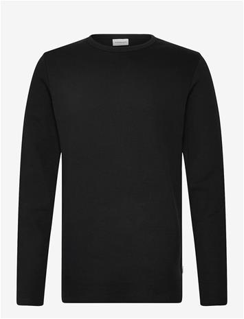 LINDBERGH Basic O-Neck Tee L/S - BLACK - L