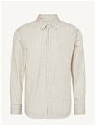 CALVIN KLEIN Ls Thin Dbl Stripe Cotton Easy S - TOFU - L