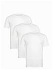 TOMMY HILFIGER Stretch Cn Tee Ss 3Pack - WHITE WHITE WHITE - XL