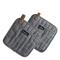 Sabor - Home Patalappu 20x20 cm 2 kpl Harmaa/Musta – kuva 4