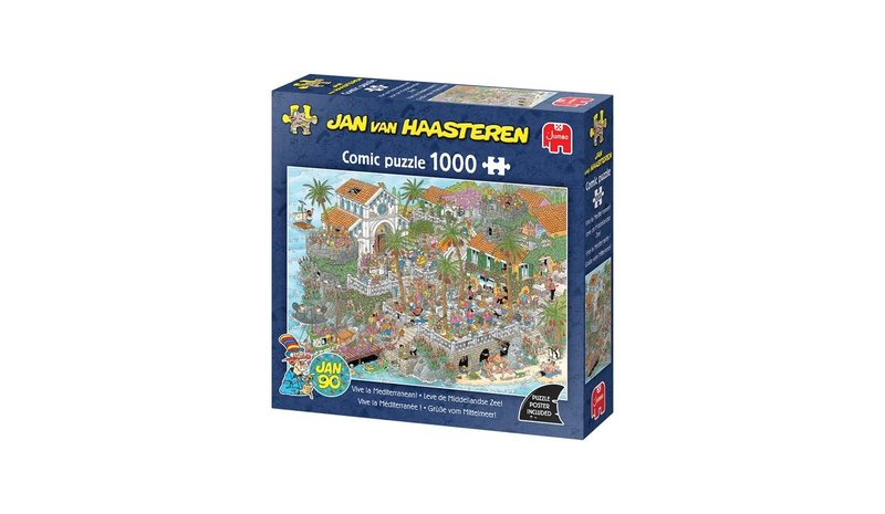 Jan van Haasteren Vive la Mediterranean! (1000) – kuva 1/4