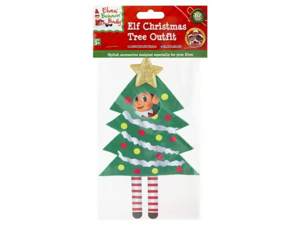 Elves Behavin' Badley Elf Christmas Tree Outfit