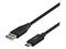 DELTACO HI-SPEED black USB-C to USB-A – kuva 5