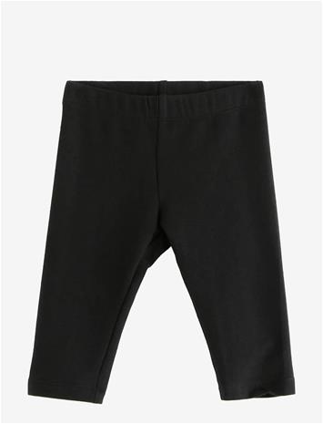 LINDEX Leggings Brushed Inside Basic - OFF BLACK - 56