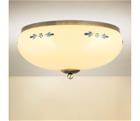 Orion - Kattovalaisin LANDHAUS 3xE27/60W/230V ä˜ 35 cm pronssi/beige/sininen