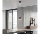 Kattovalaisin vaijerilla COSMO 1xE14/10W/230V ä˜ 14 cm punainen/kirkas