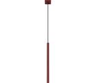 Sollux SL.2121 - PASTELO-riippuvalaisin vaijerilla 1xG9/8W/230V punainen