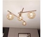 Kattovalaisin SMART 4xE14/10W/230V beige/savuinen beige