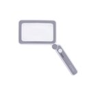 Extol -LED himmennettävä ladattava taitettava suurennuslasi LED-valaistuksella/650 mAh valkoinen/harmaa
