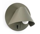 FARO 62356 - Seinään asennettava kohdevalaisin NOON 1xE27/15W/230V khaki