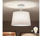 BRILAGI - LED-pinta-asennettava kattovalaisin CERIA 1xE27/60W/230V halkaisija 30 cm valkoinen