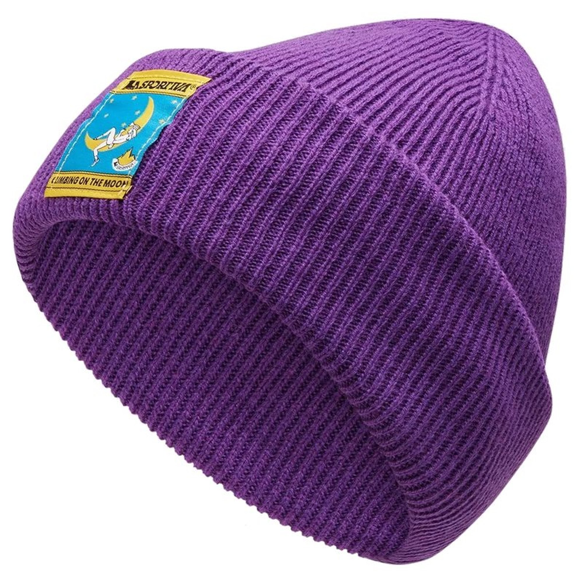 La Sportiva Climbing on the Moon Beanie Viola/Giallo - ONE
