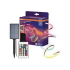 Osram - LED RGB himmennettävä aurinkokäyttöinen nauha FLEX MAGIC 5m LED/1,6W/3,7V 2000 mAh IP44 +kauko-ohjain