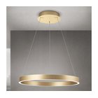 Orion - himmennettävä LED-riippuvalaisin vaijerilla KOLK LED/60W/230V 2700/3000/4000K halkaisija 60 cm, kultainen