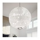 Ideal Lux - LED Kristalli-ketjukattokruunu LUXOR 12xG9/3W/230V halkaisija 60 cm läpinäkyvä