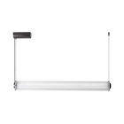 Zuma Line 1236 - himmennettävä LED-riippuvalaisin vaijerilla COMO LED/39W/230V 2700-6500K musta + kaukosäädin