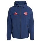 Bayern München Tuulitakki Tiro 26 Travel Full Zip - Navy/Punainen