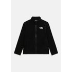 The North Face Takki Fleece Glacier Full Zip - Musta Lapset