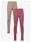 MINYMO Basic Leggings (2-Pack) - APPLE BUTTER - 152 – kuva 2