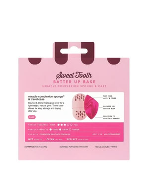 Real Techniques Sweet Tooth MCS + Case Puuterihuisku 2 kpl