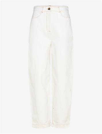 nué notes Sofia Pants - Cream - 42