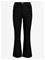 OBJECT Objbelle Mw 7/8 Coated Flared Pants Div - BLACK - L – kuva 2