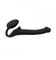 Strap On Me Silicone Bendable Strap-On Musta – kuva 3