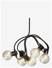 KONSTSMIDE Lyskæde E14 20 Ravfarvede Led-Pærer - BLACK - One Size