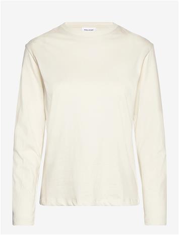 ENKEL STUDIO Basic O-Neck Tee L/S - BONE WHITE - M