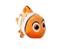 Pehmo: Finding Nemo - Flufflets Nemo (25cm) PEHMO – kuva 3