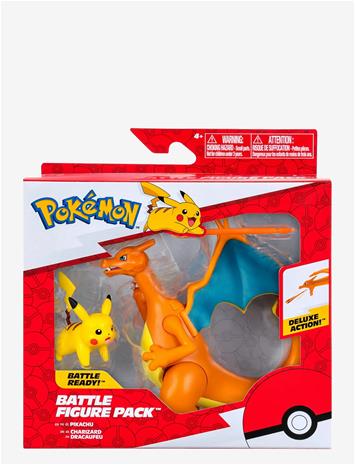 Charizard ja Pikachu -figuurit, 2 kpl Pokä©moneja