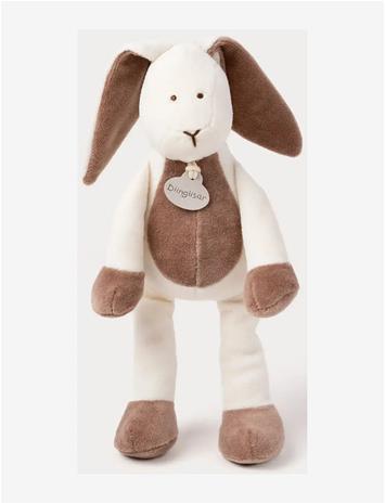 TEDDYKOMPANIET Diinglisar Organic, Rabbit - WHITE - 30 cm – kuva 2/2