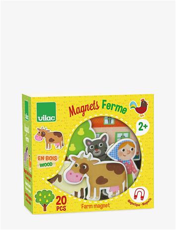 VILAC 20 Magnets - Farm - MULTI - One Size – kuva 2/2