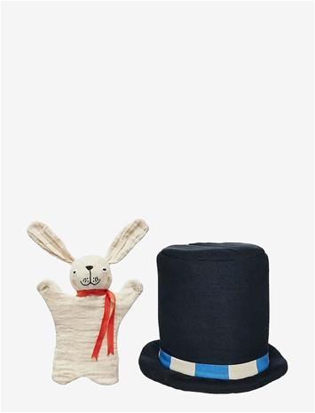 OYOY MINI Magic Hat & Rabbit - BLACK / WHITE - One Size