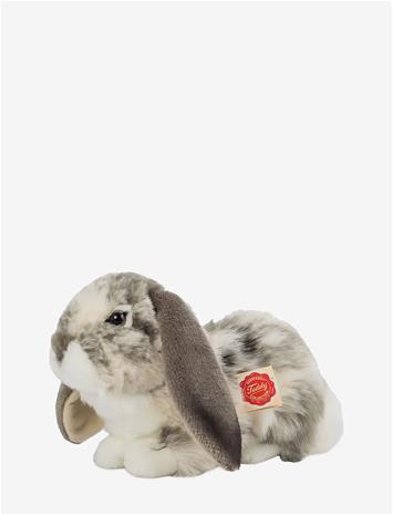 Teddy Hermann - Lying Rabbit grey-white 30 cm (937975) – kuva 3/3