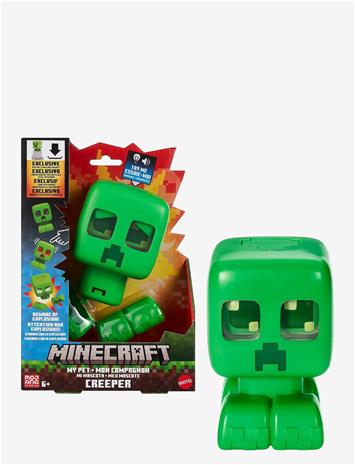 MINECRAFT Minecraft My Pet Creeper Interactive Toy Action Figure With Lights, Sounds & Exploding Action - MULTI COLOR - One Size