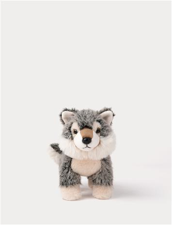 TEDDYKOMPANIET Teddy Forest, Varg - GREY - 25 cm