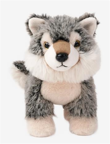 TEDDYKOMPANIET Teddy Forest, Varg - GREY - 25 cm