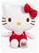 HELLO KITTY Hello Kitty Plush With Patch 25Cm Red - MULTI COLOURED - One Size – kuva 2