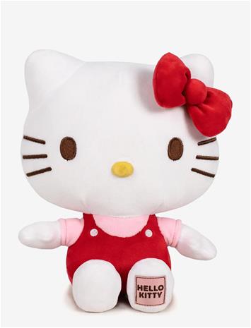 HELLO KITTY Hello Kitty Plush With Patch 25Cm Red - MULTI COLOURED - One Size