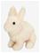 Teddy Hermann Sitting Rabbit Cream 20 Cm - White - ONE SIZE – kuva 3