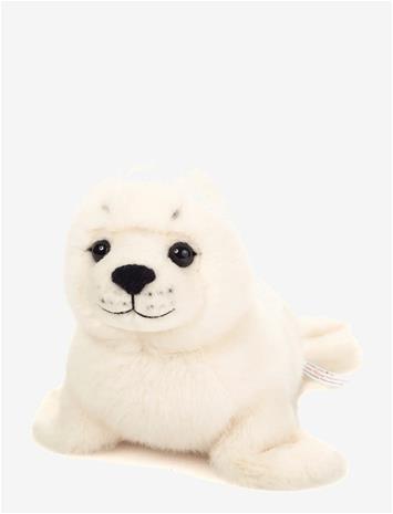Teddy Hermann Seal White 25 Cm - White - ONE SIZE