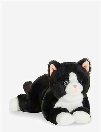 Teddy Hermann Cat Black 30 Cm - Black - ONE SIZE