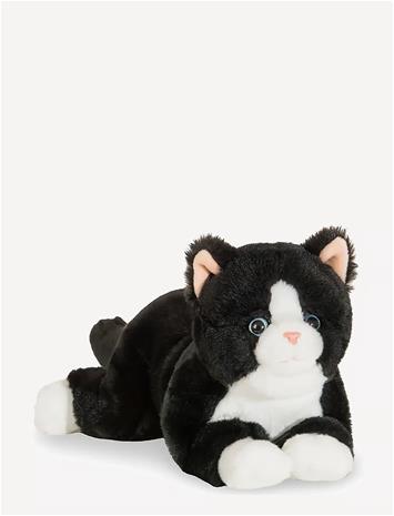 Teddy Hermann Cat Black 30 Cm - Black - ONE SIZE