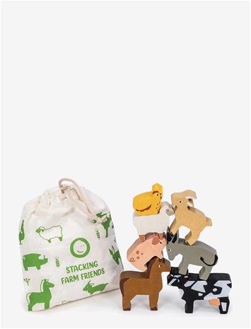 MENTARI Happy Stacking - Farm Animals - MULTI - One Size – kuva 2/2