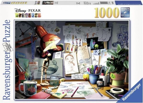 Puzzle 1000 -taiteellinen pöytä