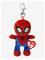 TY Spiderman - Floppy Clip - RED - 9 cm – kuva 2